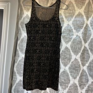 XXI caveman print dress